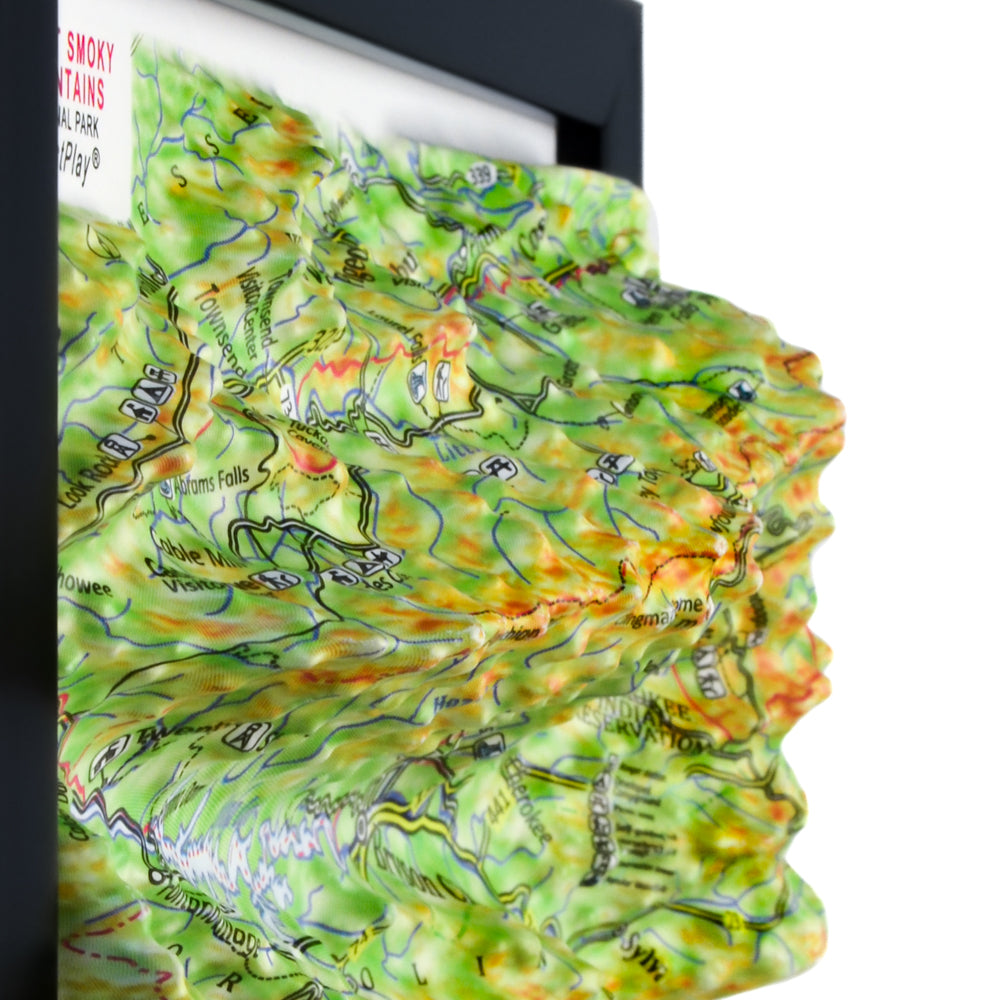 Great Smoky Mountains 3D National Park map
