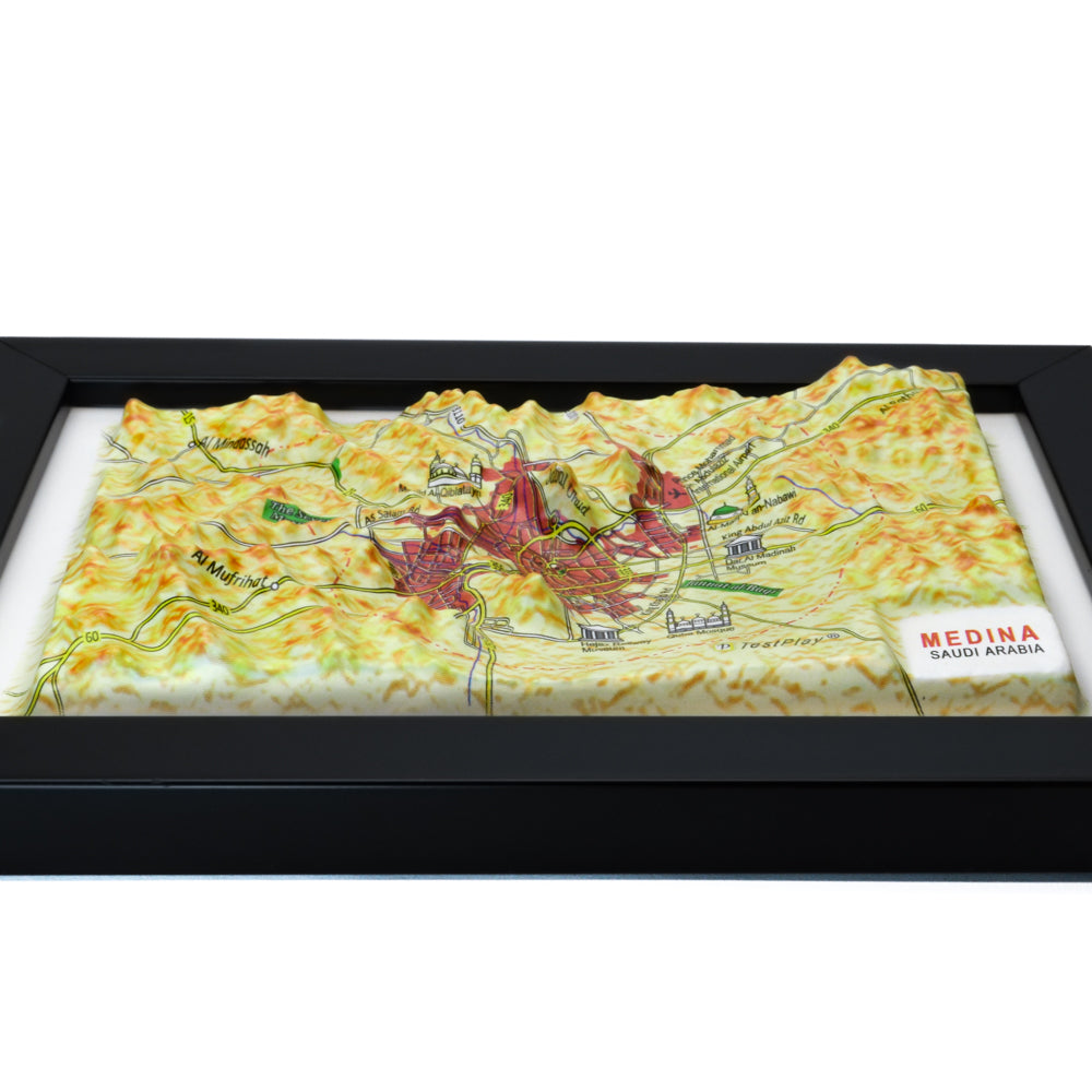 Medina 3D map city
