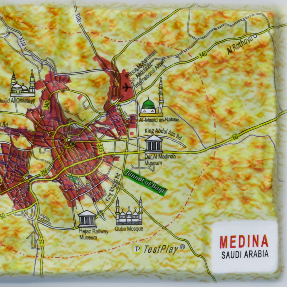 Medina 3D map city