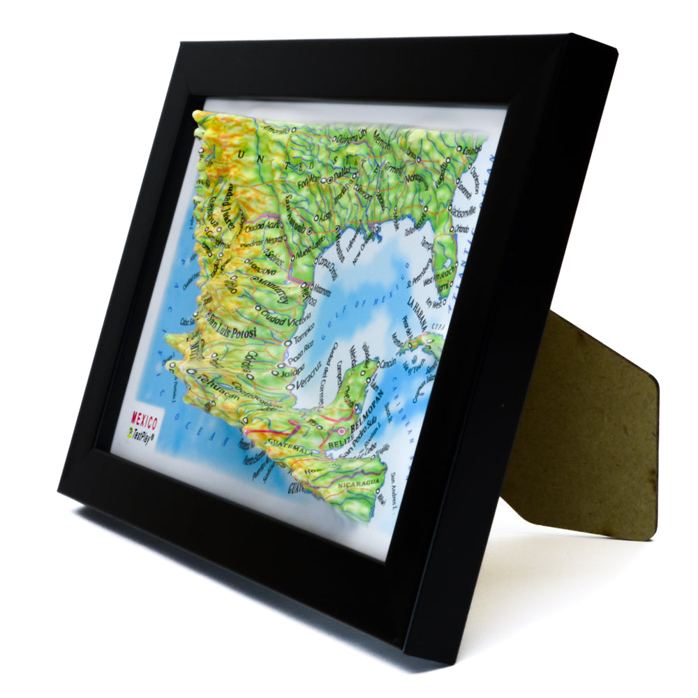 Mexico 3D souvenir map