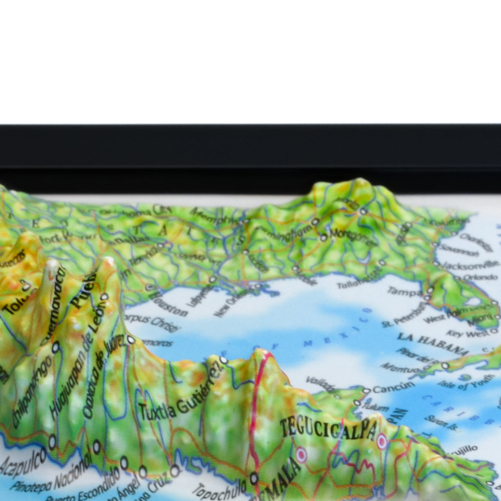 Mexico 3D souvenir map
