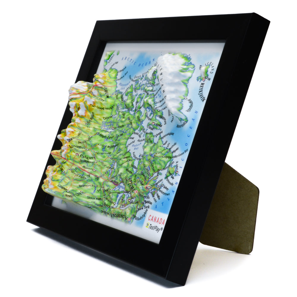 Canada 3D souvenir map