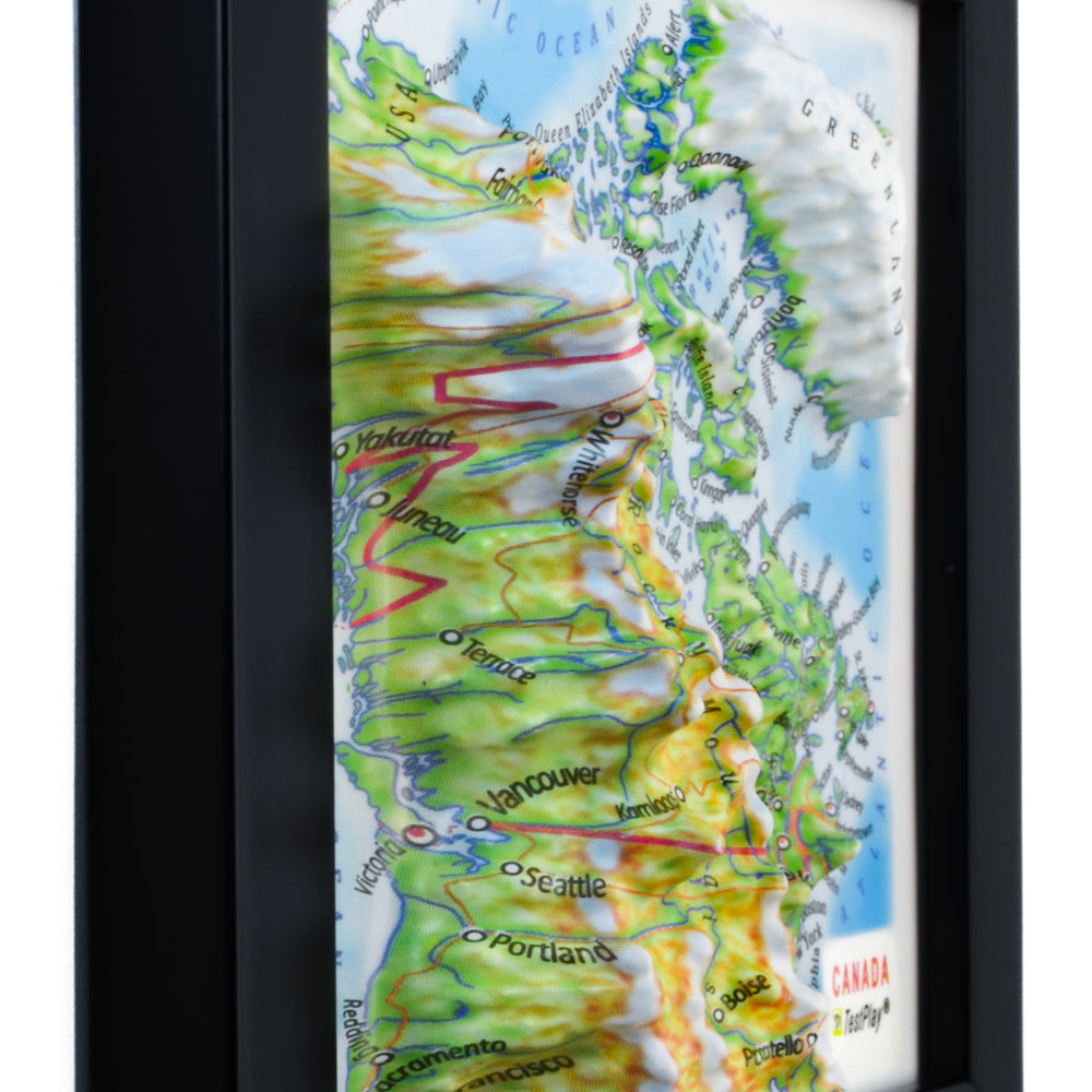 Canada 3D souvenir map