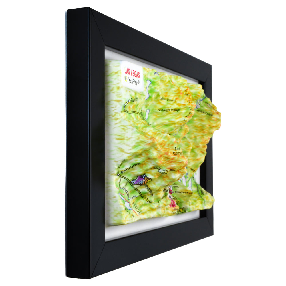 Las Vegas 3D souvenir map