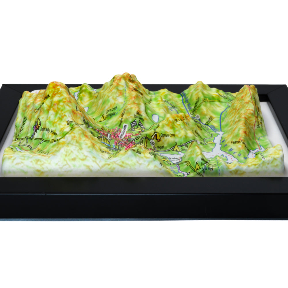 Las Vegas 3D souvenir map
