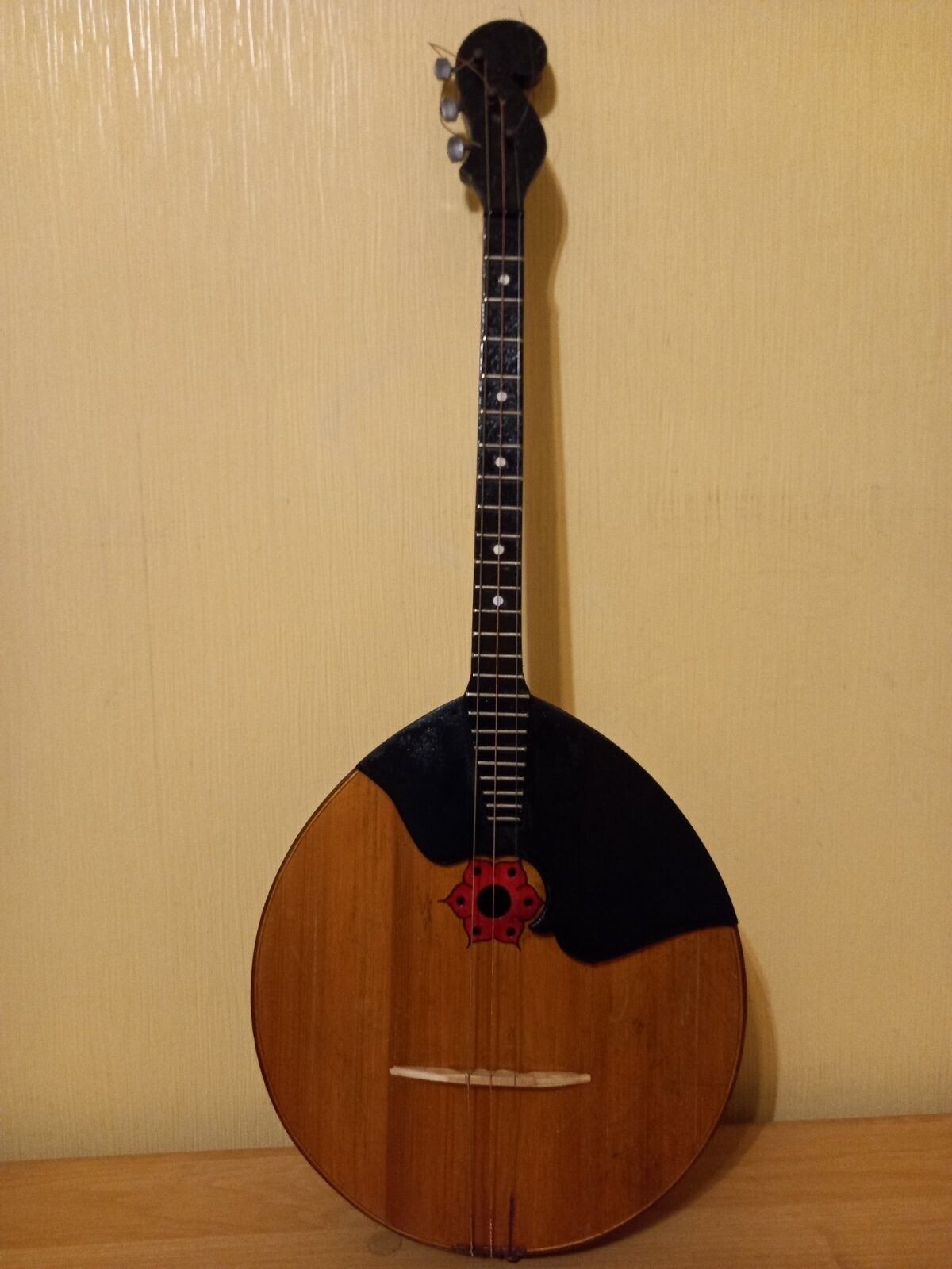 Master Domra Alto Alt Folk Instrument 3 strings Ukrainian Mandoline Vintage 1989