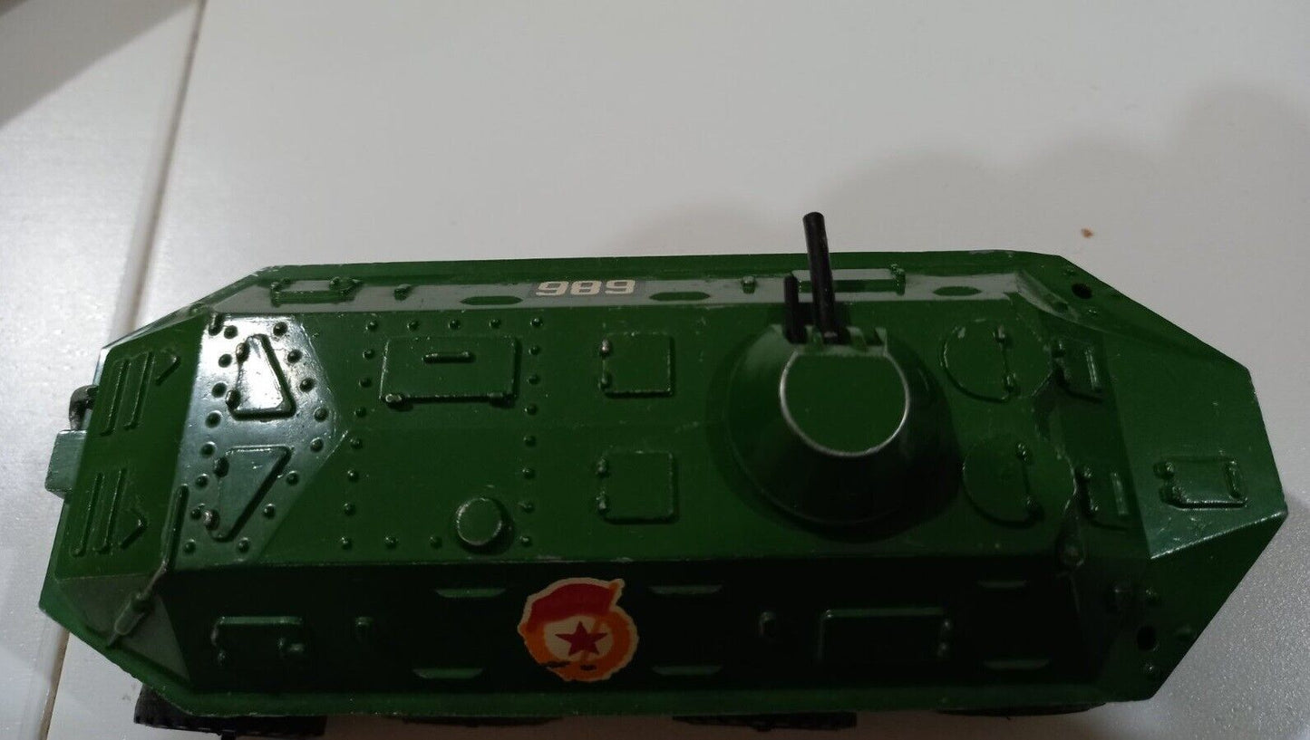 BTR METAL - USSR SOVIET SCALE MODEL 1:43 MILITARY ARMY ARMOR TIN TOY VEHICLE