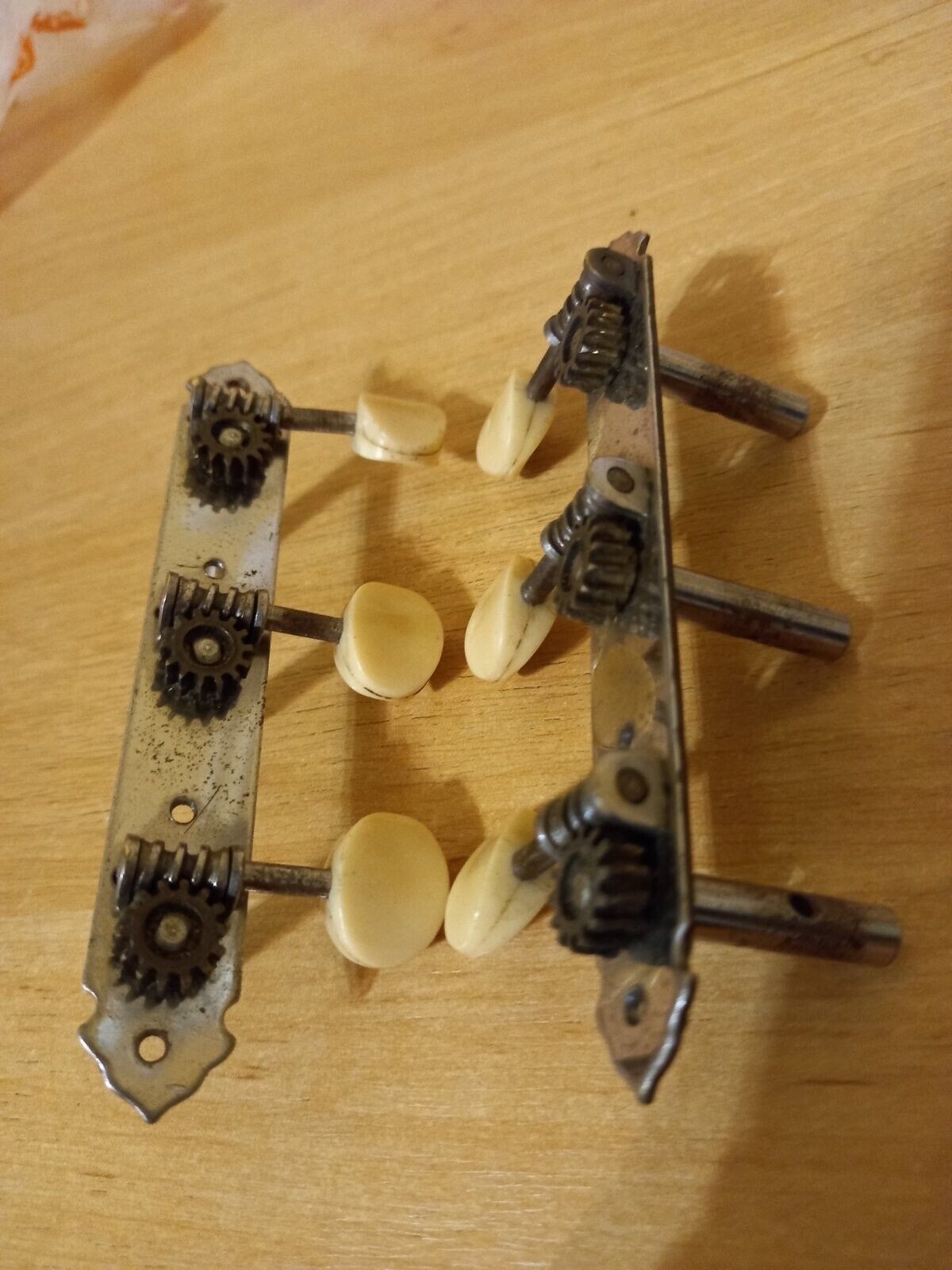 Soviet Orfeus Cremona Set of Tuners Tuning Pegs USSR 3x3 Vintage rare