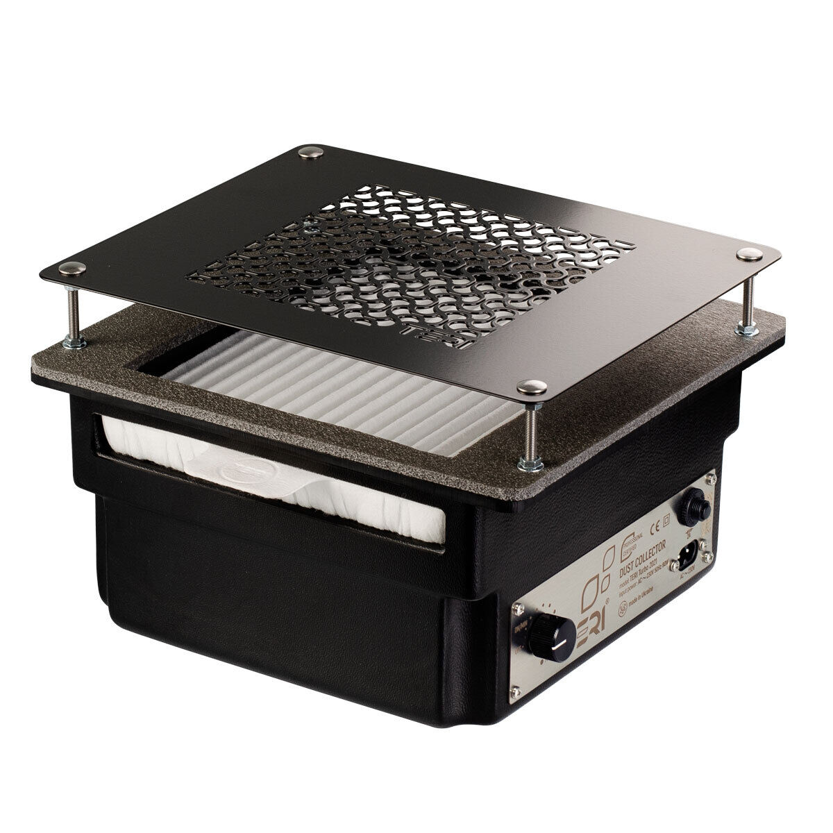 Teri Turbo Black - Built-in nail dust collector