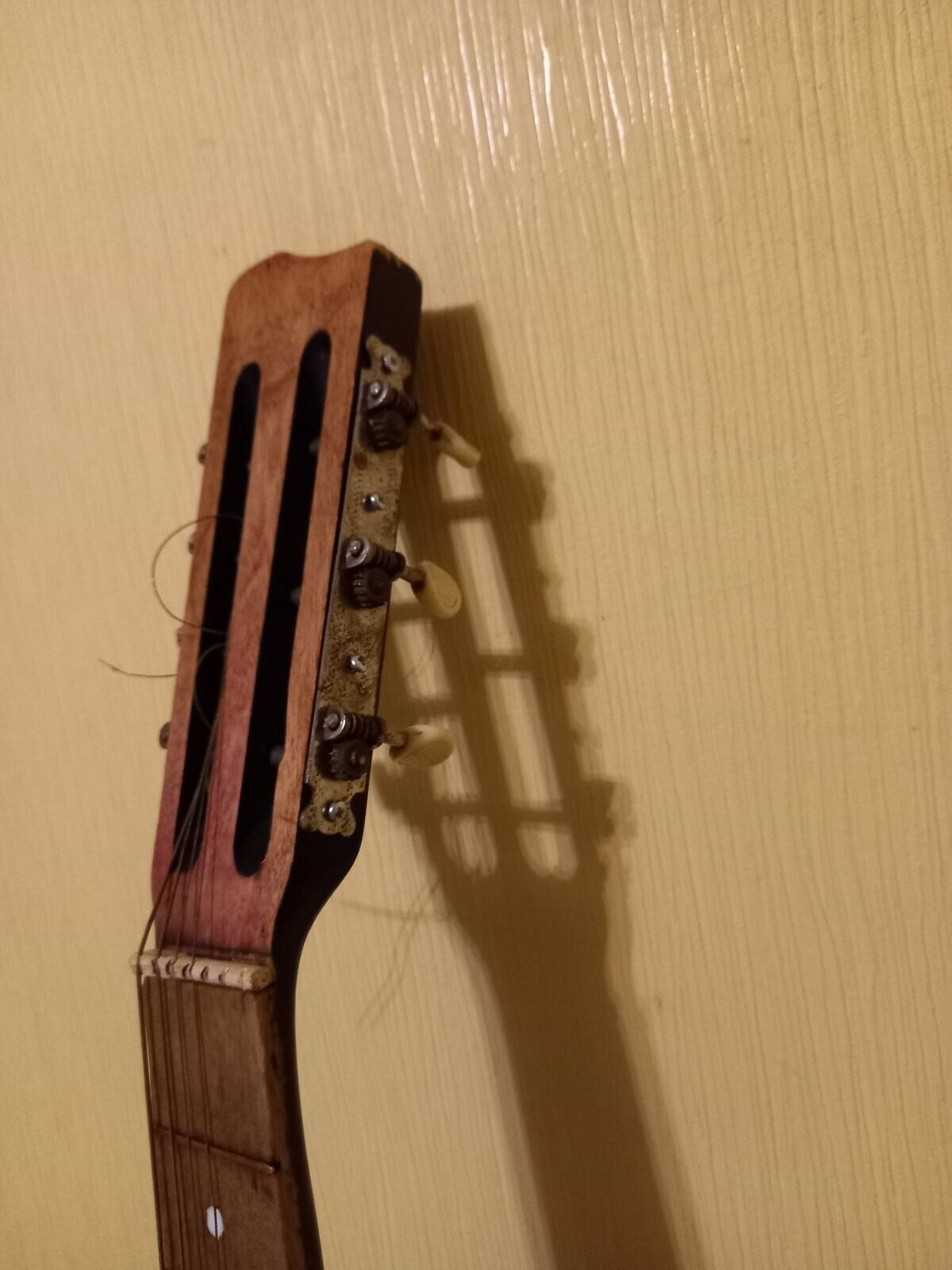 Unique Acoustic Guitar 7 string USSR Soviet Chernihiv Ukrainian Vintage and Rare