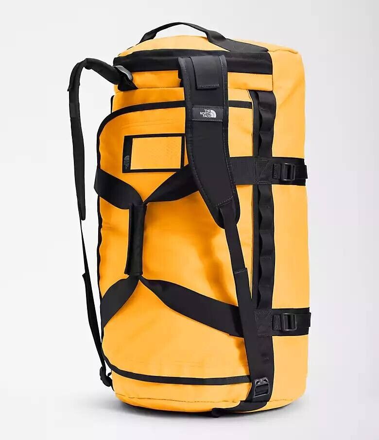 The North Face Base Camp Duffle Bag Backpack Yellow - Size M