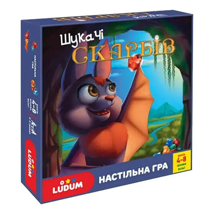 POPULAR KIDS BOARD GAME Настільна дитяча гра (4+ років) - Шукачі скарбів