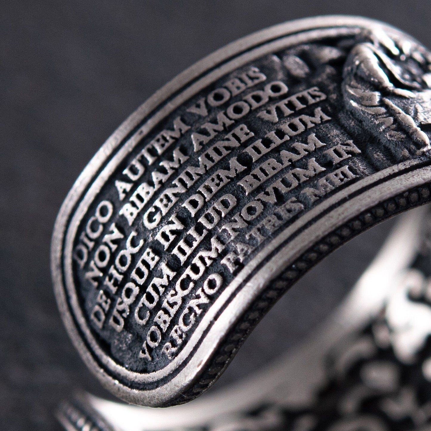 Silver 925 Ring - The Last Supper Jewelry Charm Кольцо Sterling Unisex Men Sizes