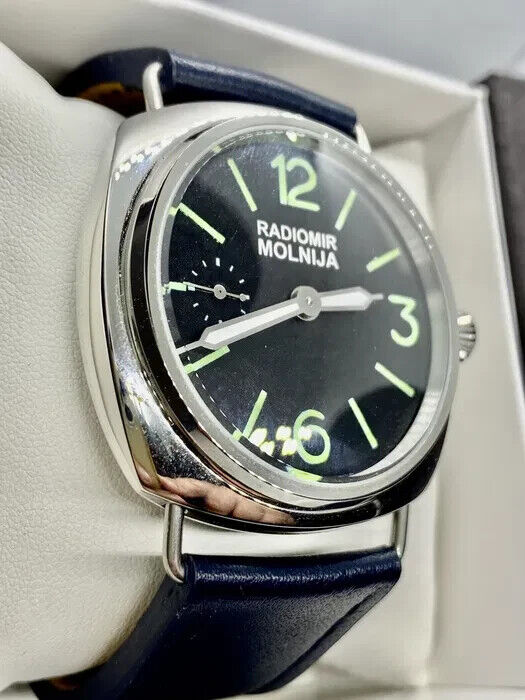 Molnija Radiomir Men's Watch Marriage Wristwatch Mechanical USSR Soviet Vintage
