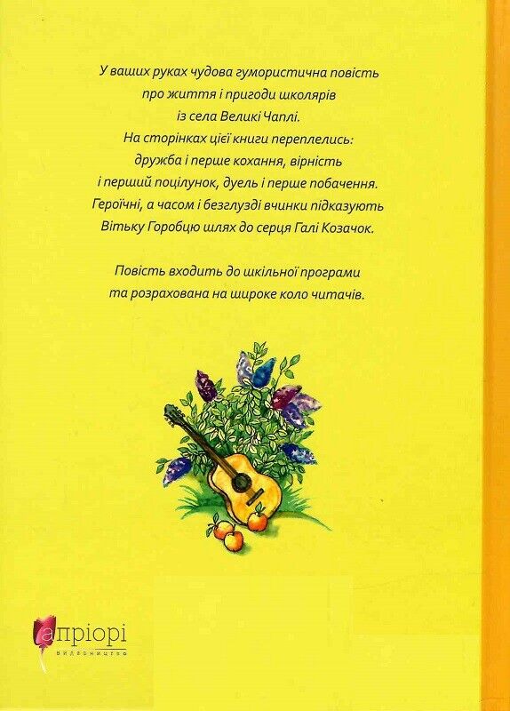 Book in Ukrainian - Книга KIDS Вітька + Галя, або Повість про перше кохання