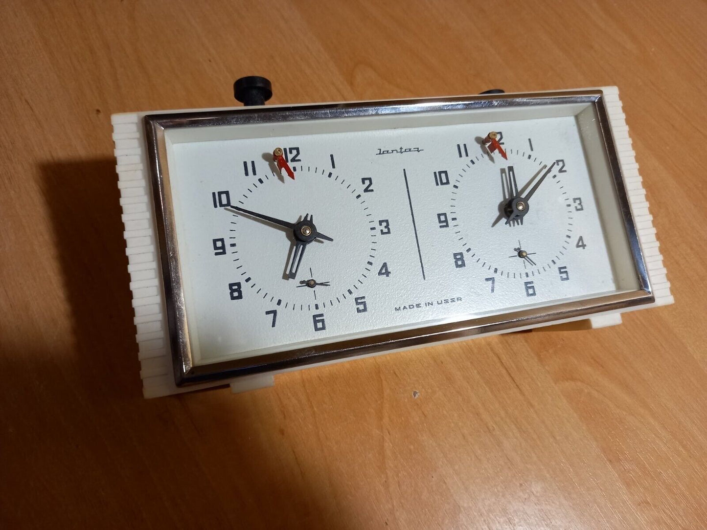 Chess Tournament Mechanical Clock Timer Jantar Yantar For Board Game Soviet Vintage USSR