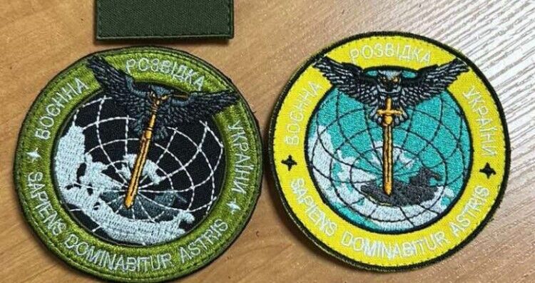 Lot of 2 - Ukraine Patch- International legion - Defence of Ukraine - owl emblem