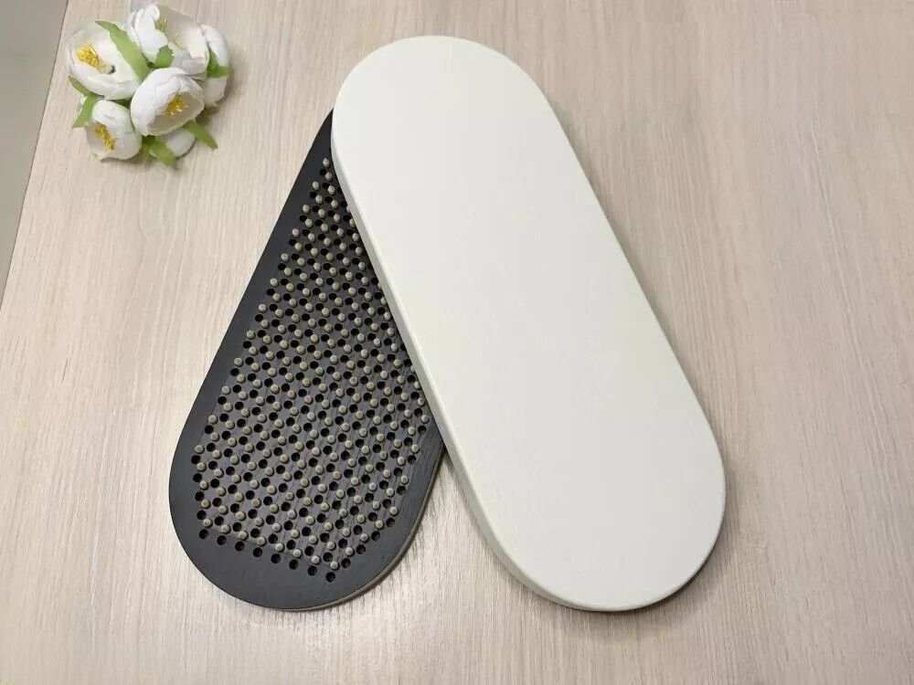 Premium Sadhu board Yoga Meditation Spiritual life - Bamboo Nails - Natural Wood