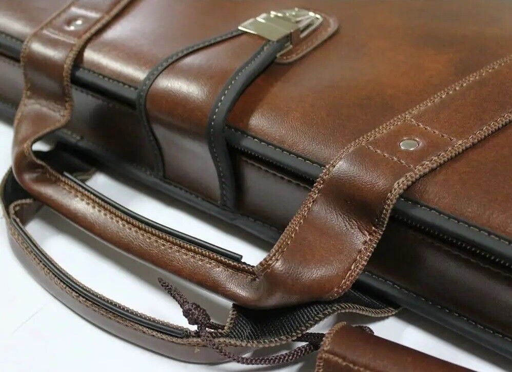 Shotgun Hunting Case Eco Leather Cover Rifle Disassemble Gun Carry Bag Gift