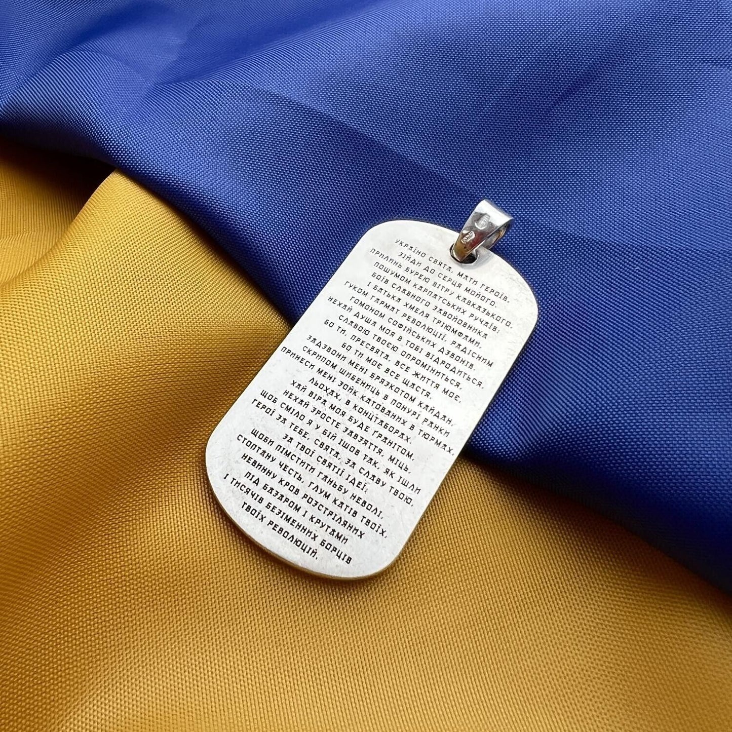 Pendant Ukrainian Cossack Prayer Ukraine Necklace Jewelry Silver 925 Кулон