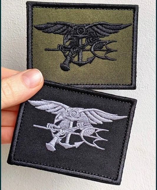 Lot of 2 - Ukraine Patch Rothco Navy Seal Patch