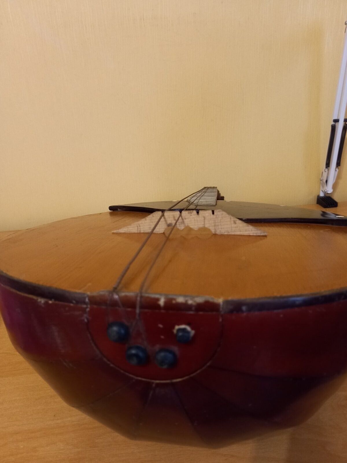 Domra Tenor Folk Instrument 4 strings Ukrainian Ukraine Vintage