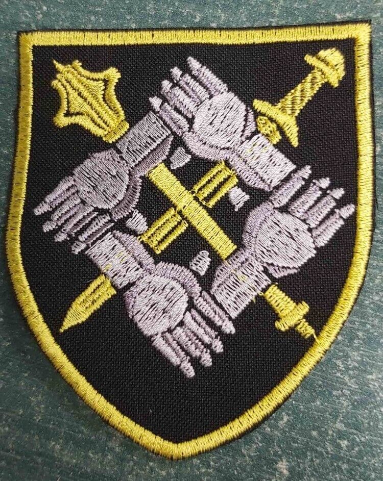 Ukraine Patch - Chevron army crossed arms sword pernach ZSU