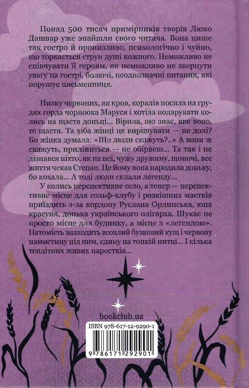Book in Ukrainian - Книга Молоко з кров'ю - Люко Дашвар