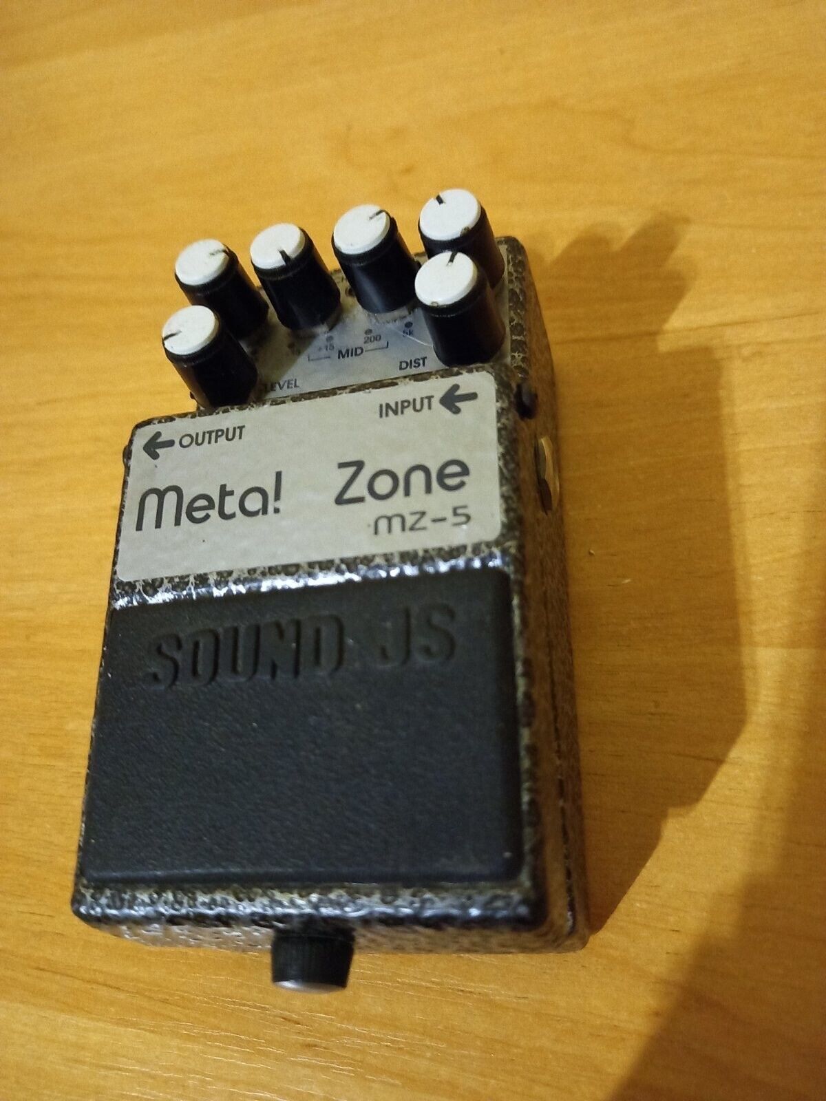 Sound JS MZ-5 Metal Zone Pedal USSR Soviet Vintage