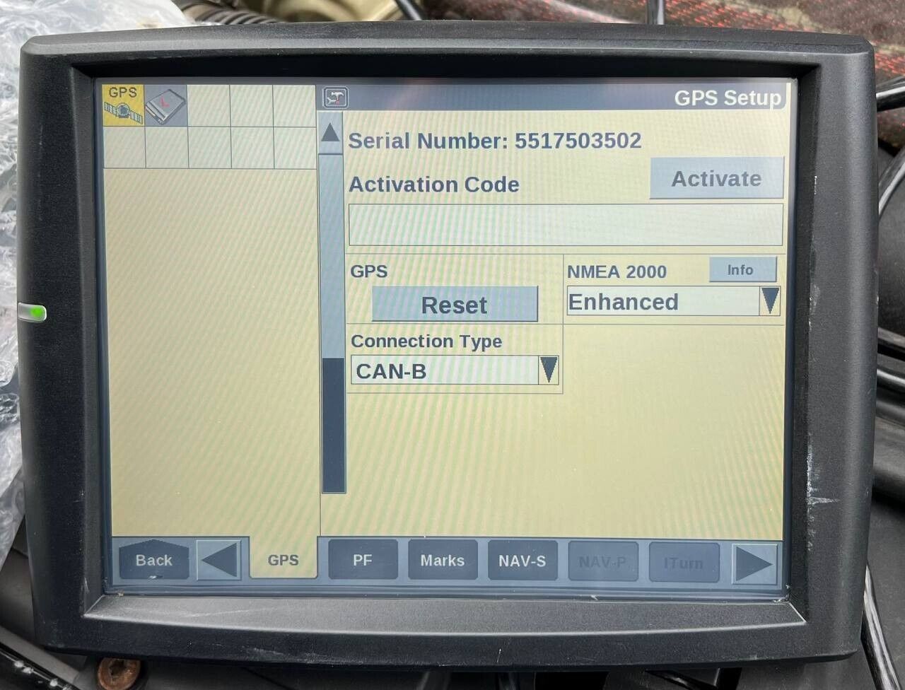 Trimble AG-372 RTX Receiver /AFS PRO 700 Display KIT/NavController III 48036776
