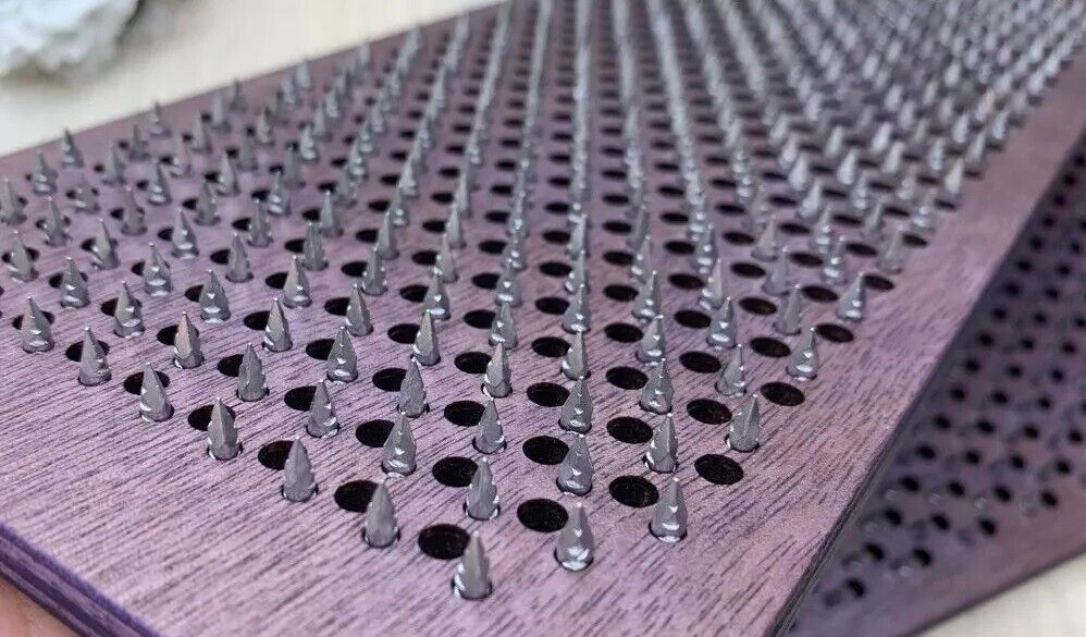 Sadhu board Yoga Meditation Spiritual life healing & awakening Nails board 10 mm