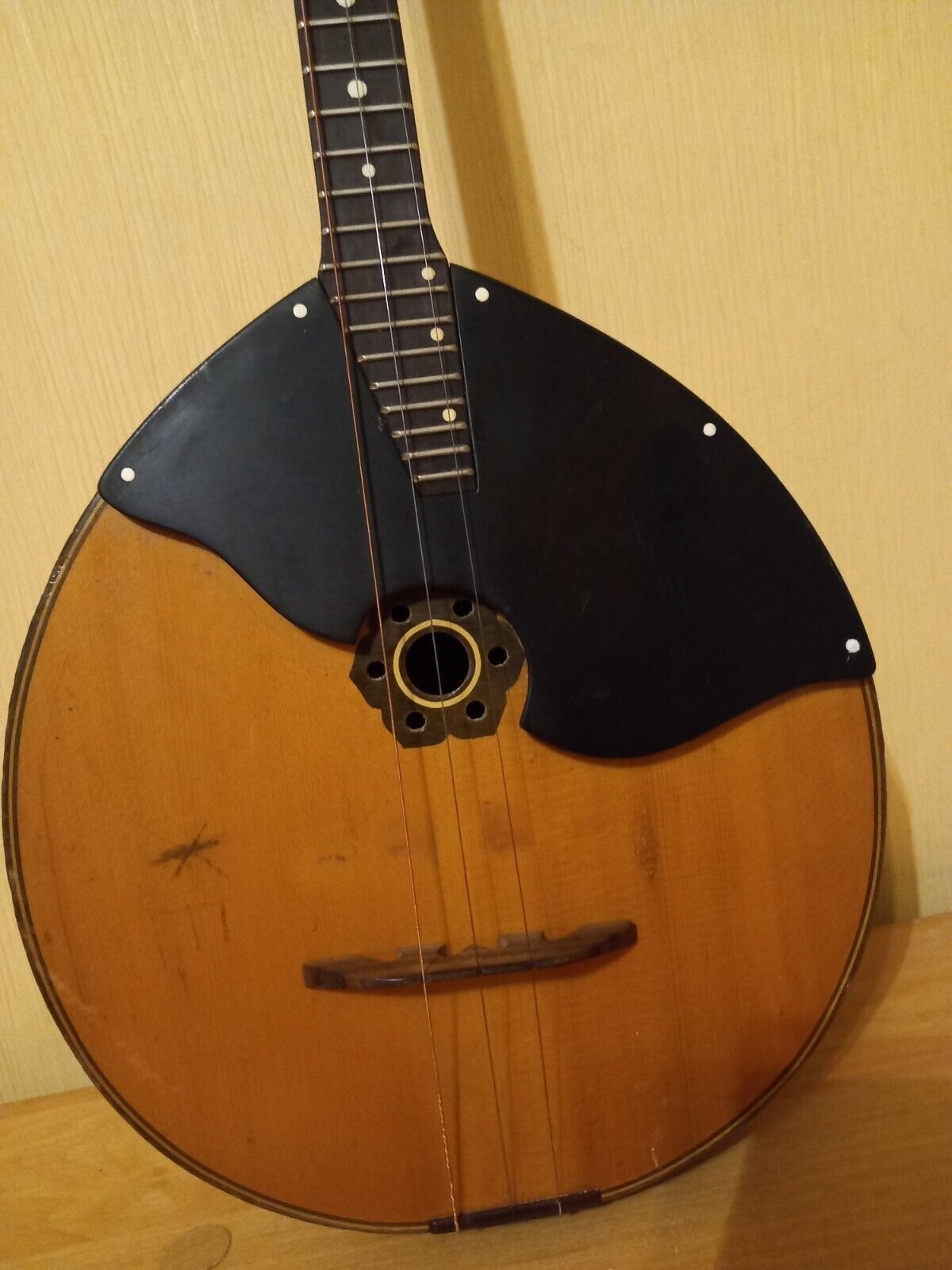 Master Domra Prima Folk Instrument 3 strings Ukrainian Ukraine Vintage 1990