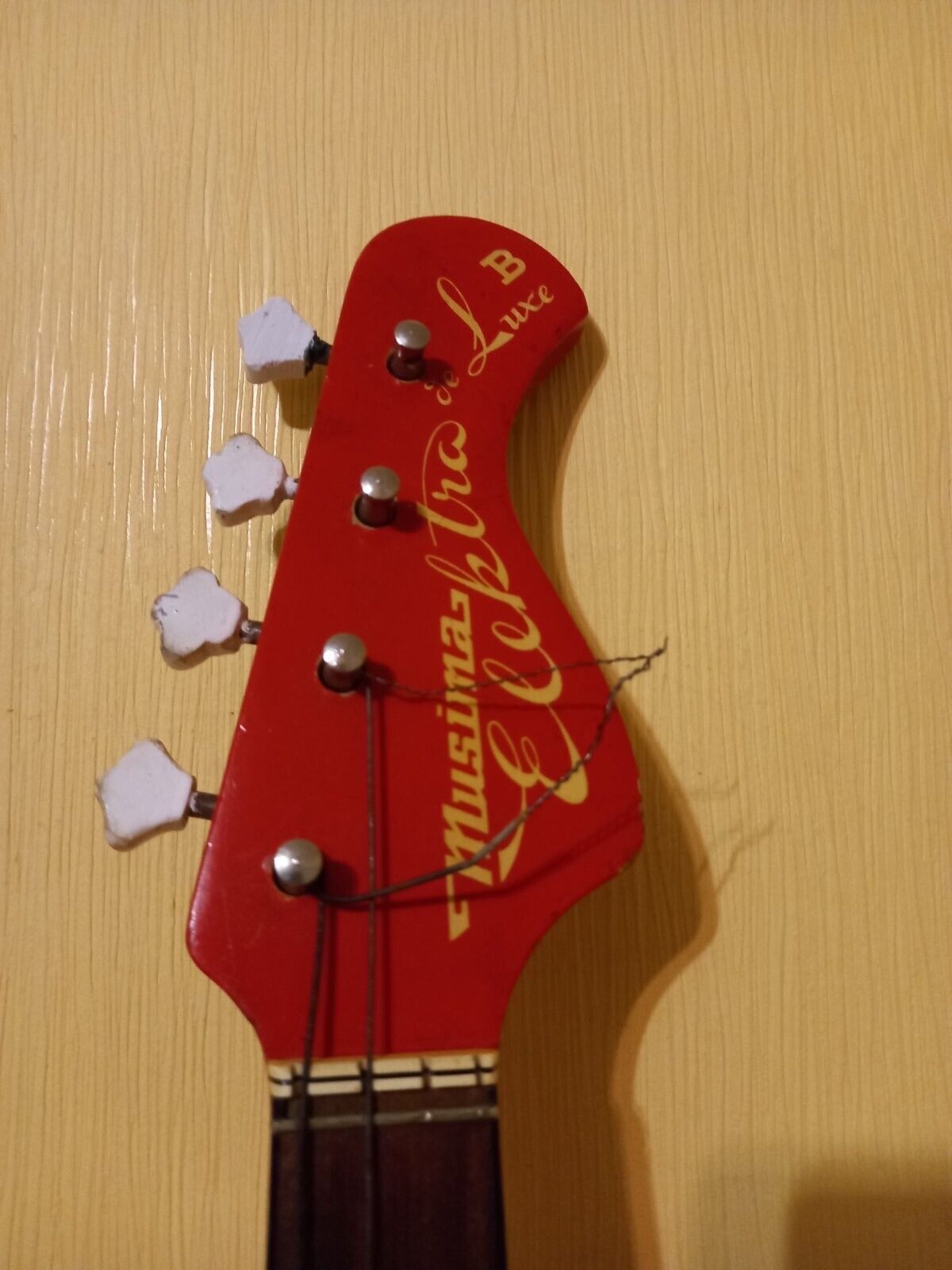 MUSIMA ELEKTRA DE LUXE B ELECTRIC GUITAR GDR OLD VINTAGE AND RARE