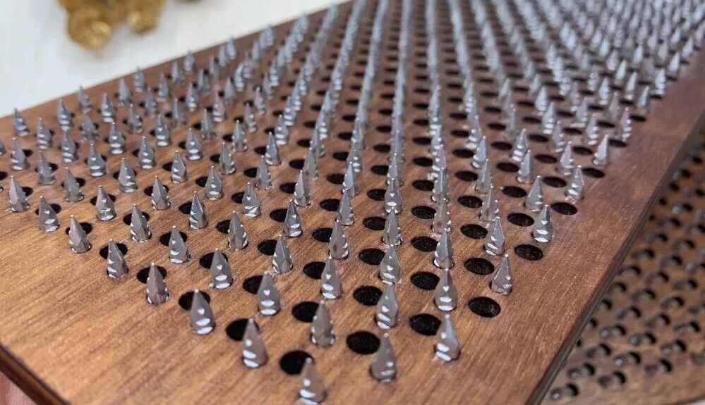 Sadhu board Yoga Meditation Spiritual life healing & awakening Nails board 10 mm