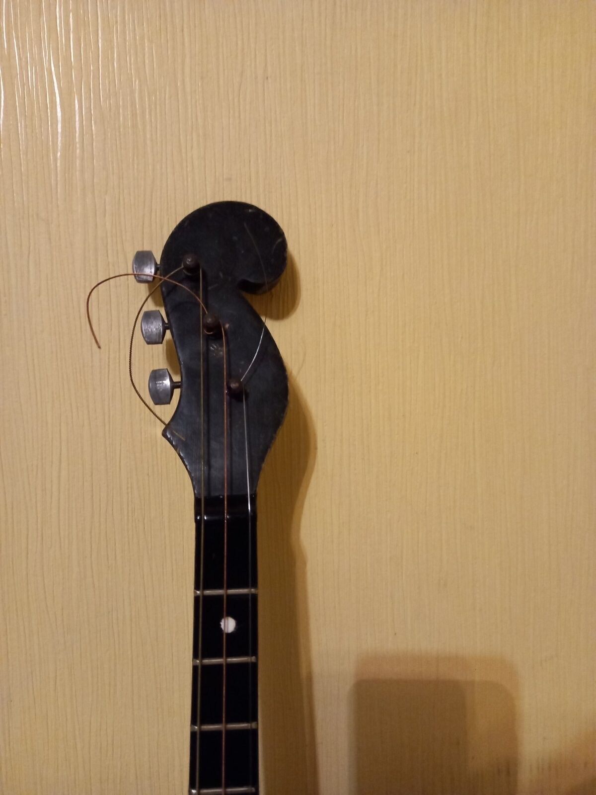Master Domra Alto Alt Folk Instrument 3 strings Ukrainian Mandoline Vintage 1989