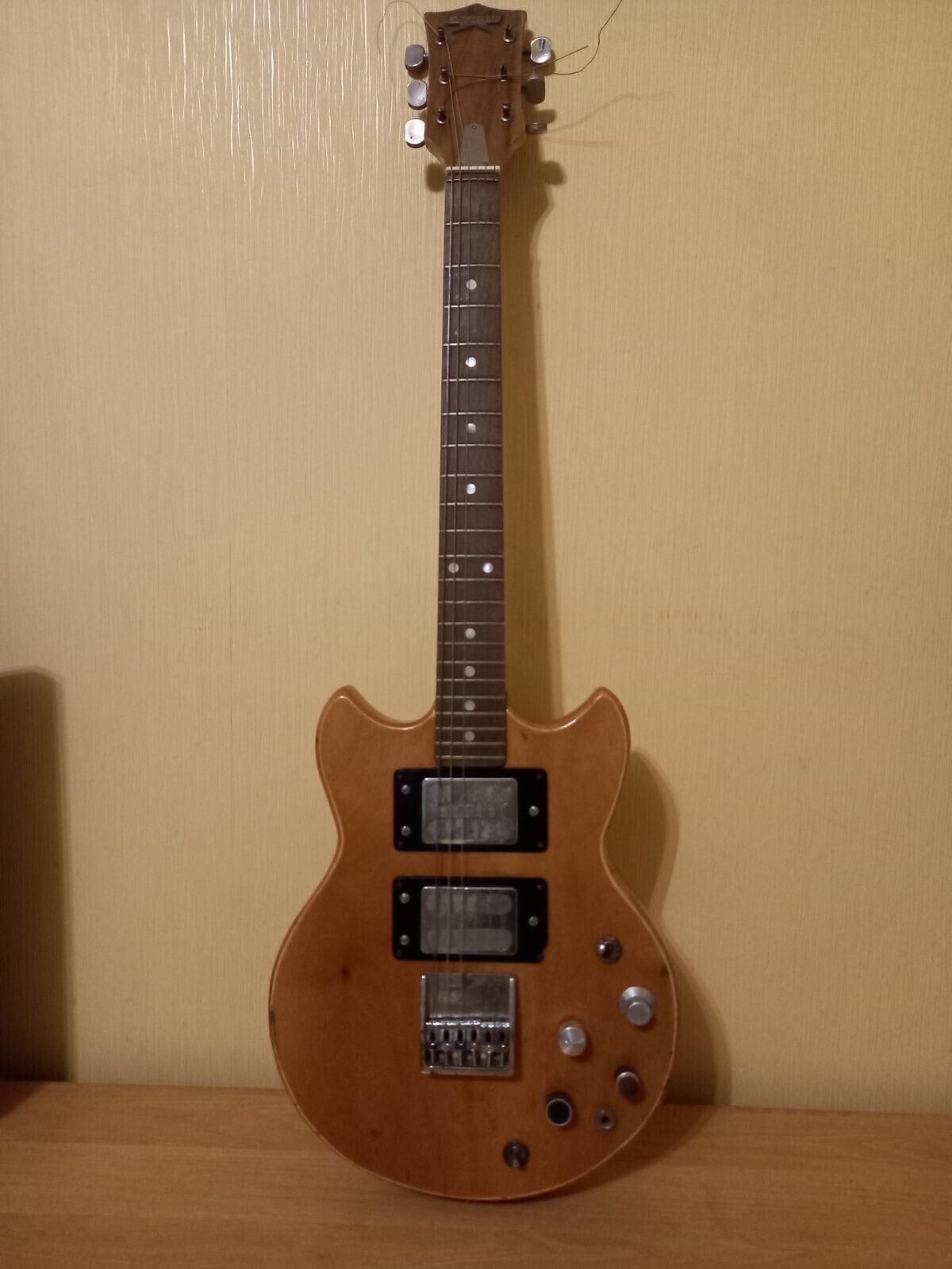 Jolana Superstar Electric Guitar 6 String Vintage and Rare