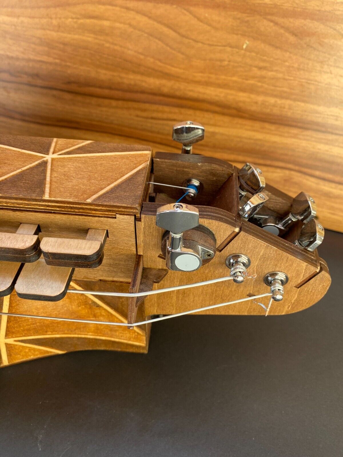 Hurdy-Gurdy With Pickup Model 24 Keys - 6 string - Ukrainian Lira Excellent New