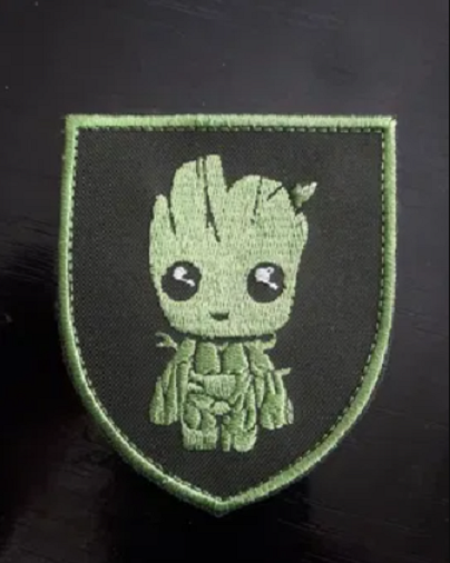 Patch - Little Groot Guardians of the Galaxy - Size 9 x 7.5 cm