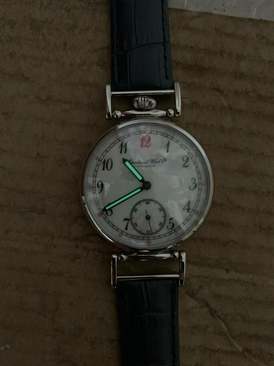 Vintage watch 18j USSR MARRIAGE Reading Rare dial Men's dresses MOLNIJA 3602