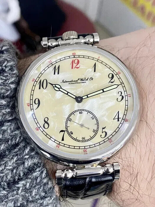 Vintage Molnija Men's Watch Marriage styled under "IWC" Mechanics USSR Vintage