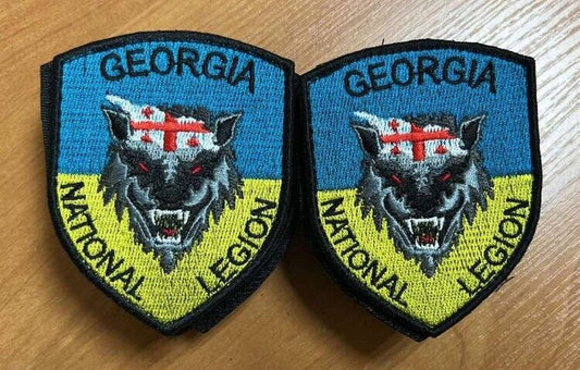 Ukraine Patch - Georgia National Legion ZSU