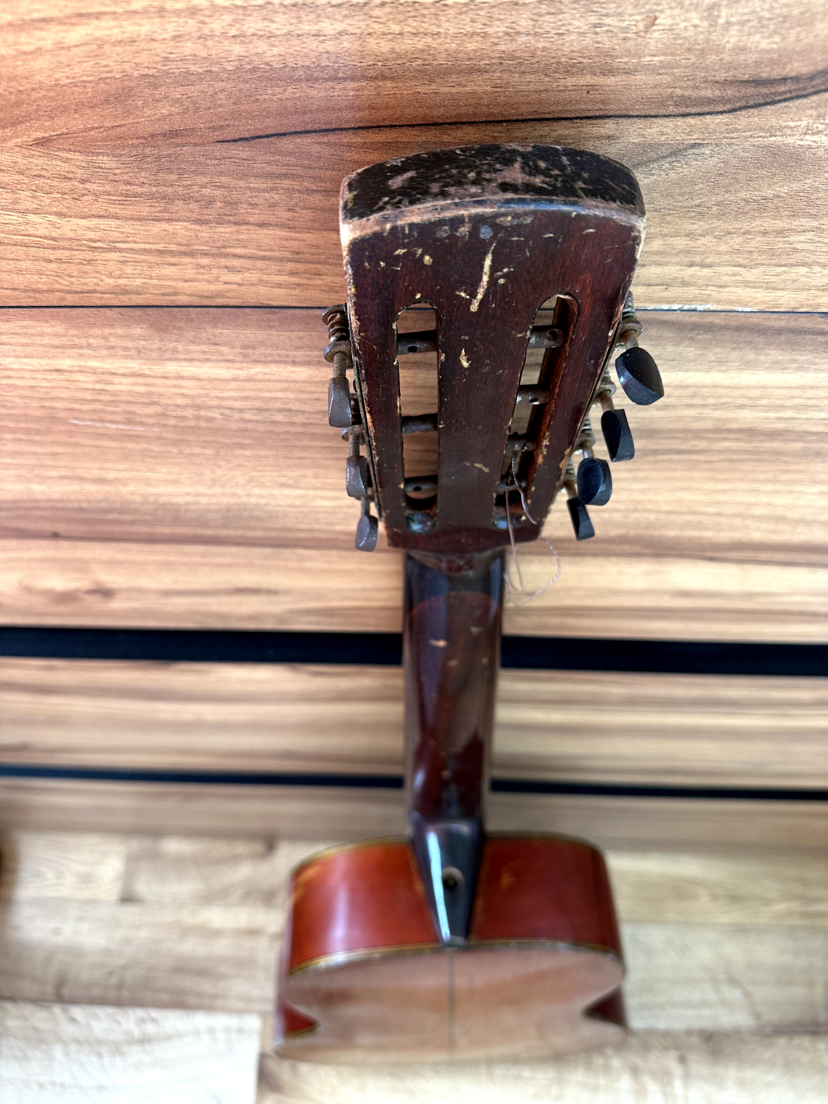 Shikhovo USSR Soviet Acoustic Guitar 7 string Russian Vintage Rare 60's