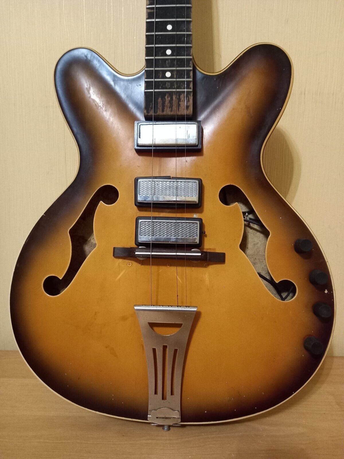 Mariya Electric Guitar 12 strings USSR Soviet Russian Vintage Rare