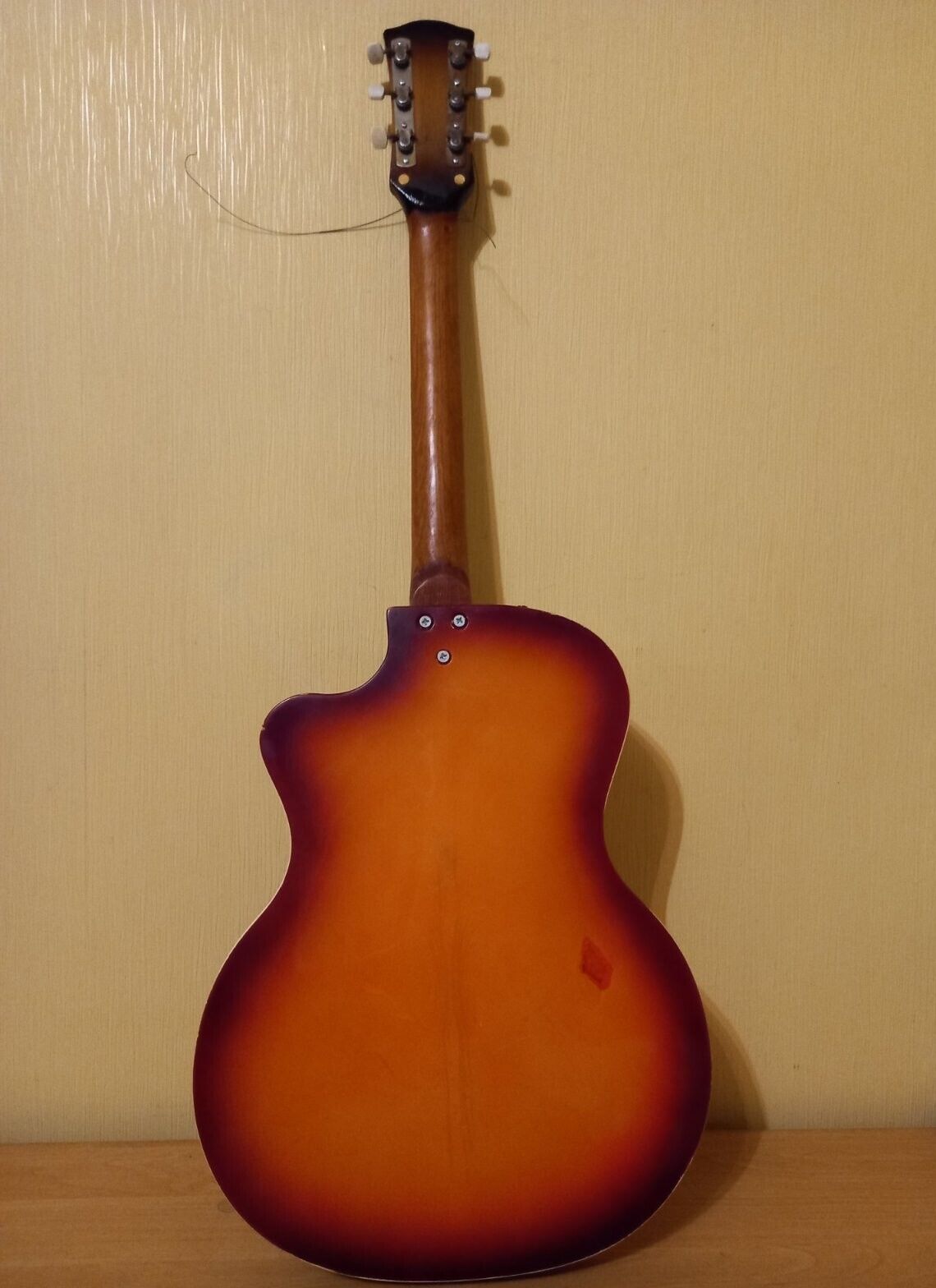 LUNACHARSKAYA USSR SOVIET ELECTRIC GUITAR RETRO VINTAGE AND RARE