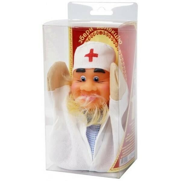 Show Puppet Hand Dr. Aibolit Toy Theatre Story Children Russian fairy tale New