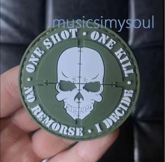 Ukraine patch 3D hook and loop closure 101INC - One Shot One Kill