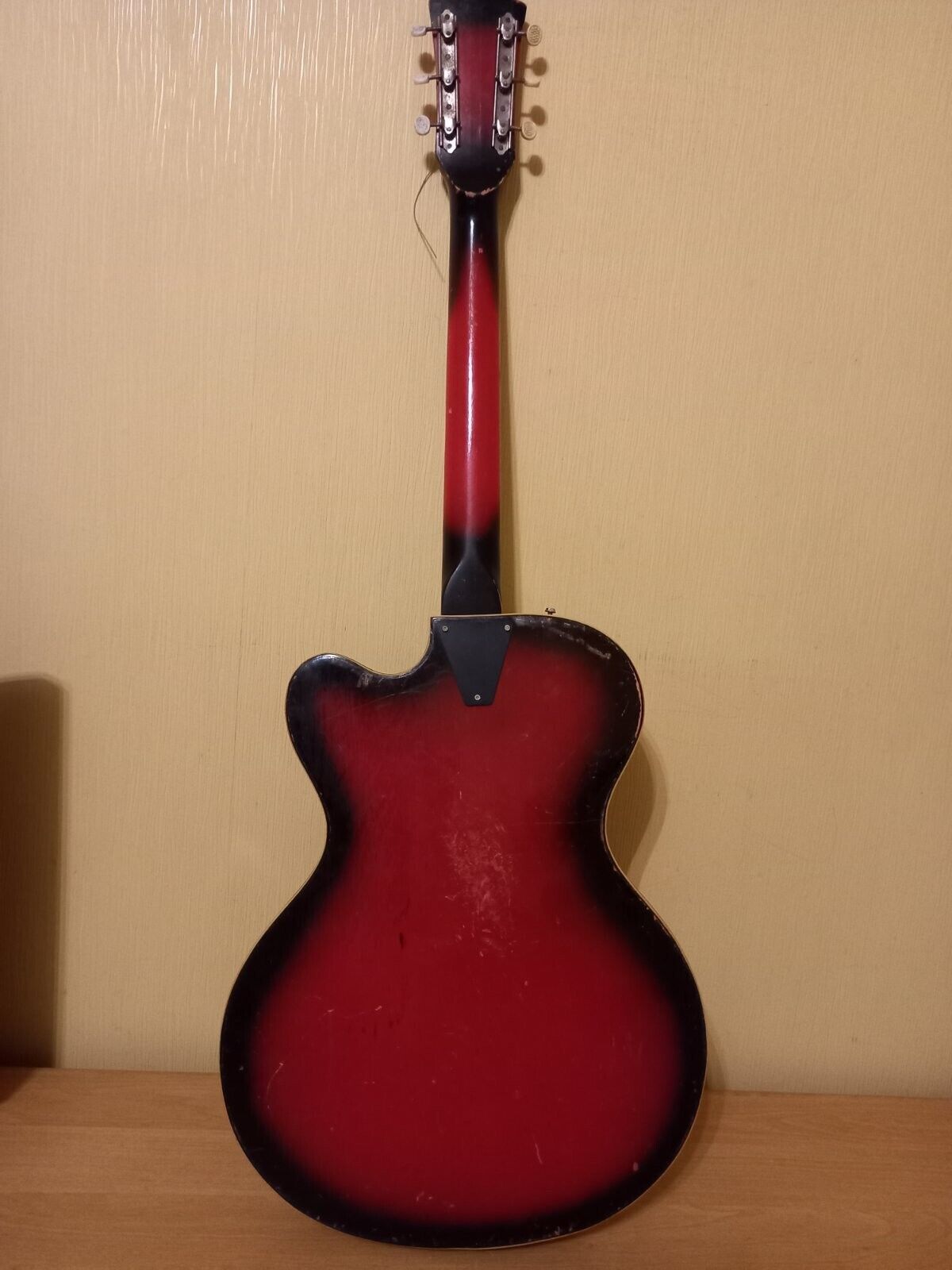 Lvov Electric Guitar USSR Soviet Ukrainian 6 String Lviv Vintage Rare