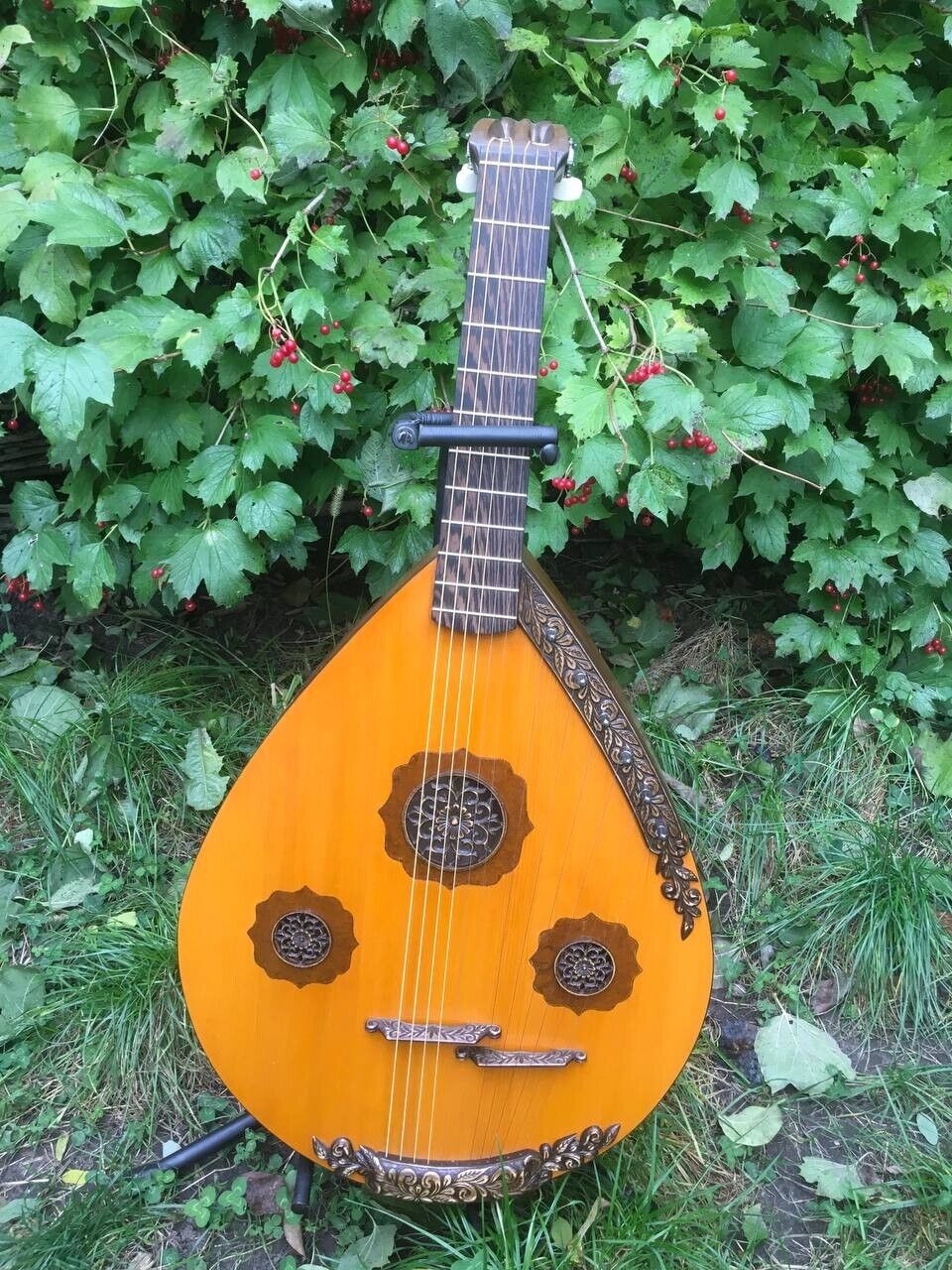 NEW Kobza 12 String Vihuela Ukraine Lute Folk Guitar Handmade Unique