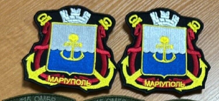 Ukraine Patch - Mariupol Symbol Anchor Ukraine