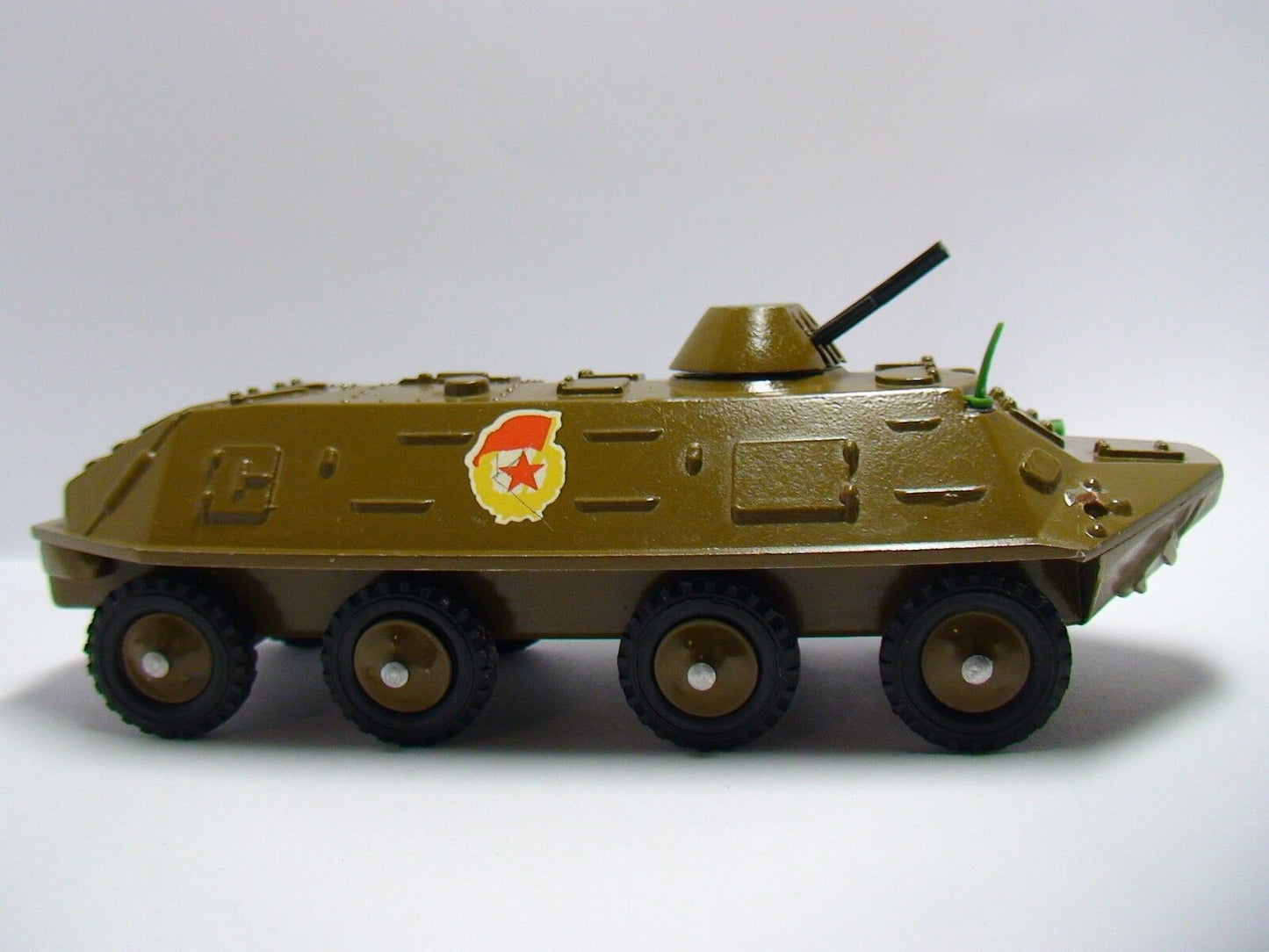 BTR 344 METAL USSR SOVIET SCALE MODEL 1:43 MILITARY ARMY ARMOR TIN TOY VEHICLE